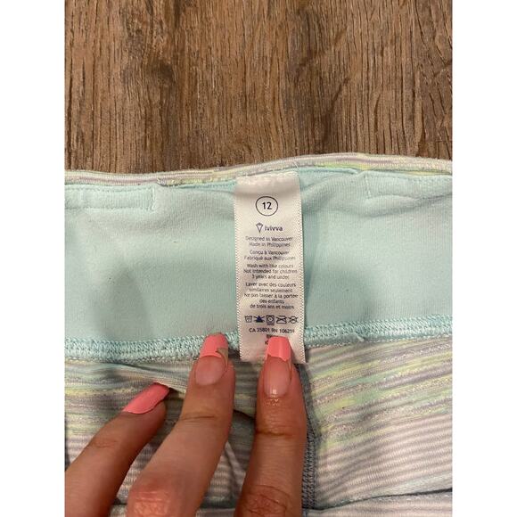 Ivivva Lululemon Kids Leggings Size 12 - Picture 4 of 9